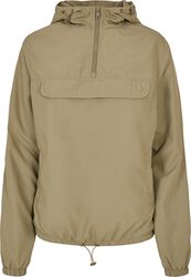 Ladies’ recycled basic pull-over jacket anorakki