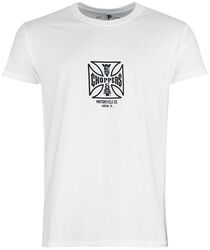 WCC OG ATX T-shirt White, West Coast Choppers, T-paita