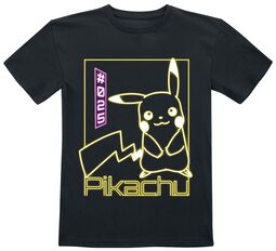 Kids - Pikachu Neon, Pokémon, T-paita