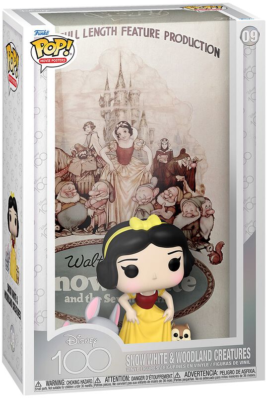 Disney 100 - Funko POP! Film poster - Snow White vinyl figurine no. 09 (figuuri)