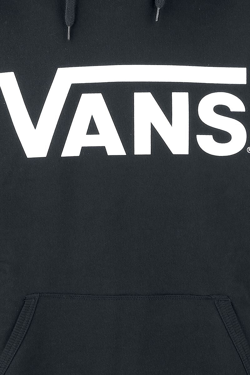 Vans Miesten Stacked Hi Pullover Huppari Musta Ja Valkoinen