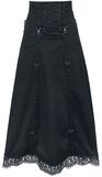 Long High Waist Skirt, Gothicana by EMP, Pitkä hame