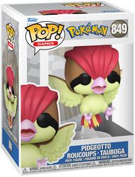 Pidgeotto - Roucoups - Tauboga vinyl figurine no. 849 (figuuri), Pokémon, Funko Pop! -figuuri