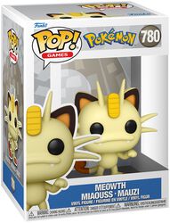 Meowth - Miaouss - Mauzi vinyl figurine no. 780 (figuuri), Pokémon, Funko Pop! -figuuri