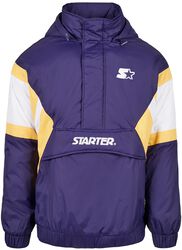 Starter colour block half-zip retro jacket, Starter, Välikausitakki