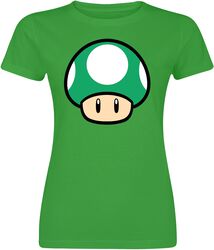 Mushroom, Super Mario, T-paita