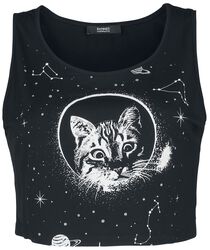 Space Kitty Cropped Top, Banned, Toppi