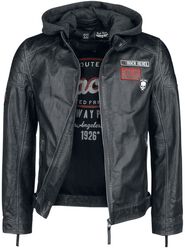 Rock Rebel X Route 66 - Leather Jacket, Rock Rebel by EMP, Nahkatakki