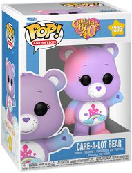 Care Bears 40th anniversary - Care-a-lot Bear Pop! Animation (Chase-mahdollisuus) vinyl figurine no. 1205 (figuuri)