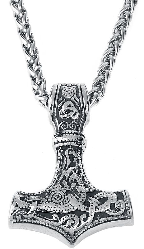 Thor’s Hammer with Celtic knots and Triquetra
