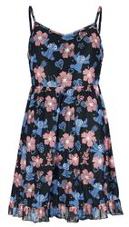 Red And Blue Floral, Lilo & Stitch, Lyhyt mekko