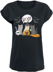 Halloween Cats - Boo!, Sanonnat, T-paita