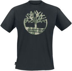 Kennebec River Camo Tree Logo Short Sleeved T-shirt, Timberland, T-paita