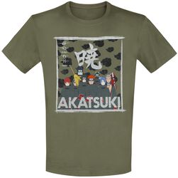 Akatsuki Clan, Naruto, T-paita