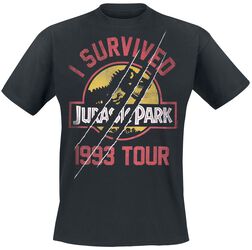 I Survived 1993 Tour, Jurassic Park, T-paita