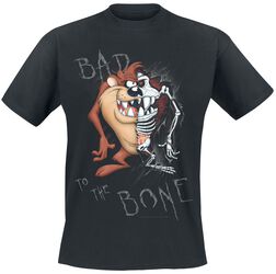 Tasmanian Devil - Bad to the bone, Looney Tunes, T-paita