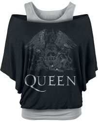 Crest Logo, Queen, T-paita