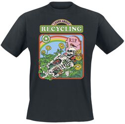 Learn About Recycling, Steven Rhodes, T-paita