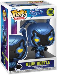 Blue Beetle (Chase Edition possible) vinyl figurine no. 1403 (figuuri), Blue Beetle, Funko Pop! -figuuri
