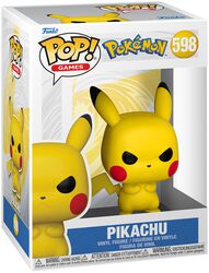 Grumpy Pikachu vinyl figurine no. 598 (figuuri), Pokémon, Funko Pop! -figuuri