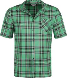 Green shirt, H&R London, Lyhythihainen kauluspaita