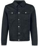 Jeans Jacket, Black Premium by EMP, Välikausitakki