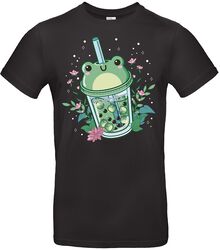 Fun Shirt Bubble tea frog