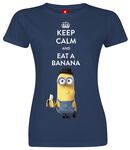 Keep Calm And Eat A Banana, Minions, T-paita