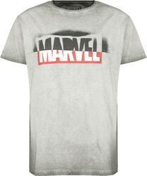 Graffiti logo, Marvel, T-paita