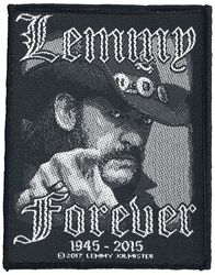 Lemmy Kilmister - Forever, Motörhead, Kangasmerkki