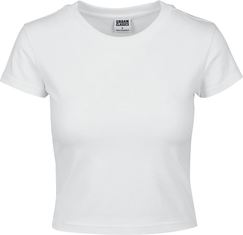 Ladies Stretch Jersey Cropped Tee