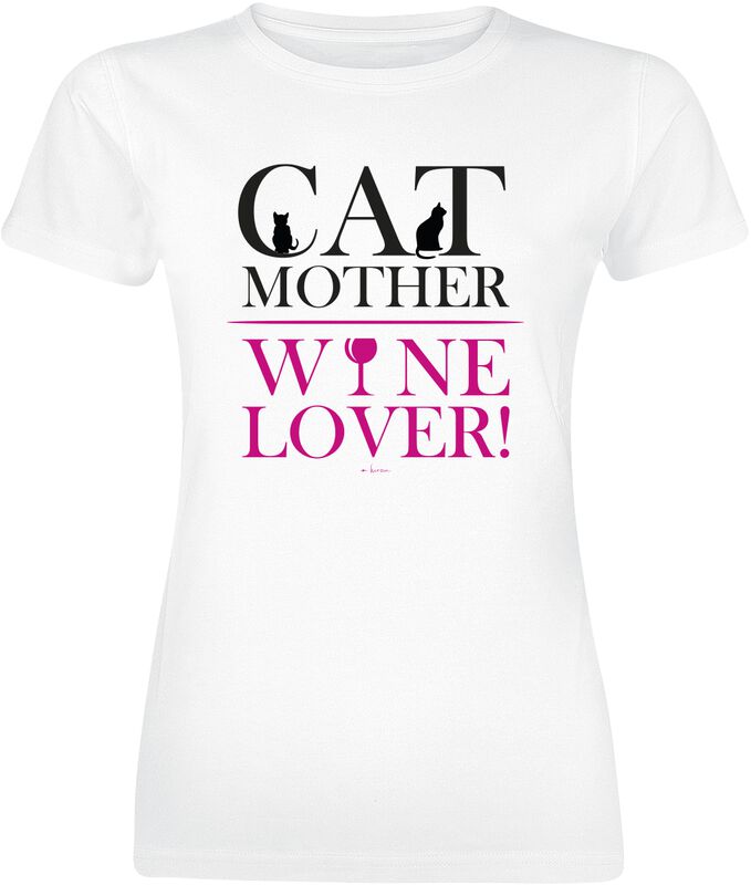 Cat Mother - Wine Lover