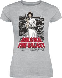 Leia - Comic, Star Wars, T-paita