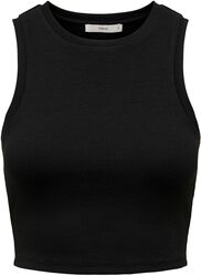 Onlvilma S/L cropped tank top JRS NOOS, Only, Toppi