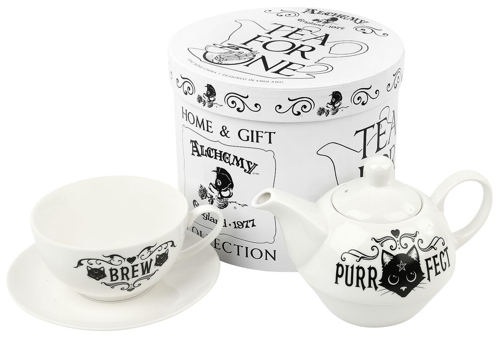 Purrfect Brew - Tea for One Set
