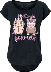 Unicorn - Cat - Better Be Yourself, Tierisch, T-paita