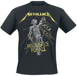 ...And Justice For All - Tracklist, Metallica, T-paita