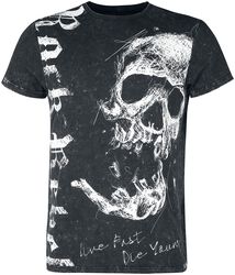 T-paita kulutuspesulla, Rock Rebel by EMP, T-paita