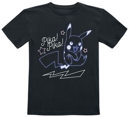 Kids - Pikachu - Pika! Pika! Neon, Pokémon, T-paita