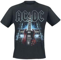High Voltage Guitar, AC/DC, T-paita