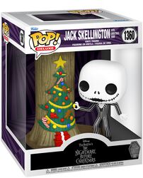 30th Anniversary - Jack with Christmas Door (Pop! Deluxe) vinyl figurine no. 1360 (figuuri), Painajainen Ennen Joulua, Funko Pop! -figuuri