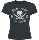Pirate Logo, Metal Blade, T-paita