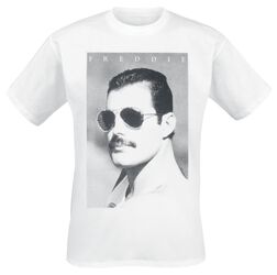 Freddie Mercury - Sunglasses, Queen, T-paita