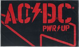 PWR UP Logo - Handtuch, AC/DC, Pyyhe