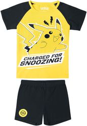 Pikachu - Charged for snoozing!, Pokémon, Lasten pyjamat
