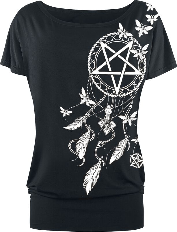 Pentagram and Dreamcatcher T-shirt