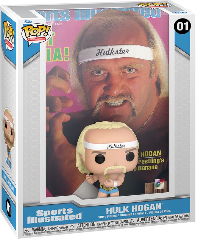 Hulk Hogan (Pop! Sports Illustrated) vinyl figurine no. 01 (figuuri)