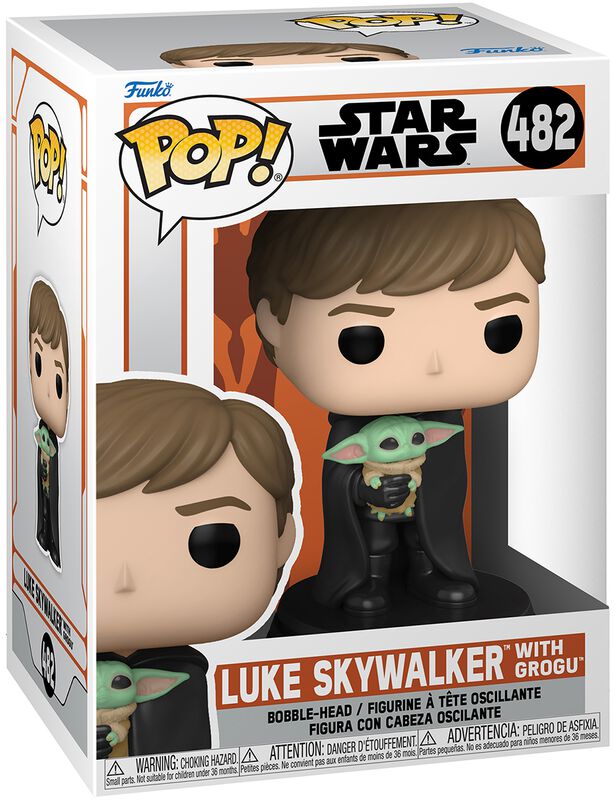 Luke Skywalker with Grogu Vinyl Figure 482 (figuuri)
