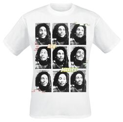 Photo Collage, Bob Marley, T-paita