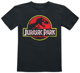 Kids - Distressed Logo, Jurassic Park, T-paita